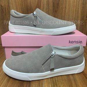 KENSIE Women's Soren Slip-on Casual Sneaker Shoes, Taupe